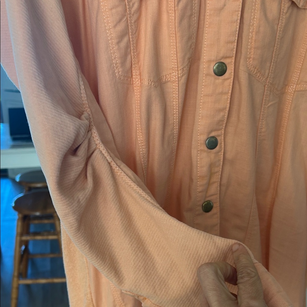 Pilcro Shacket/ Button-Up Top - Picture 5 of 7